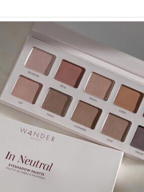 Wander Beauty In Neutral Eyeshadow Palette BNIB - SEALED